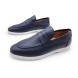 Мужские лоферы Kiton Loafers Leather Navy