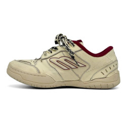 Balenciaga Hamptons Worn Out Low Beige &amp; Red