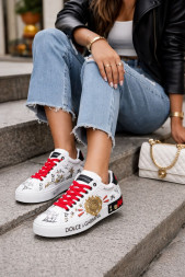 Dolce & Gabbana Portofino 'Embroidery and Studs'