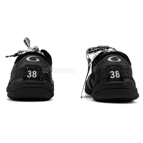 Унисекс кроссовки Balenciaga Hamptons Worn Out Low Black