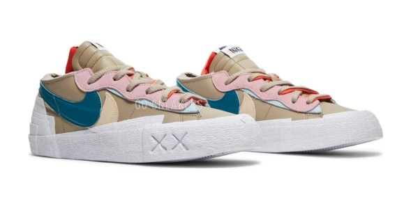 Унисекс кроссовки Nike KAWS x sacai x Blazer Low &amp;#039;Reed&amp;#039;