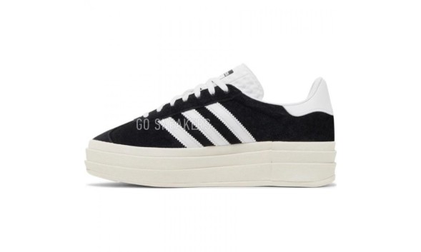Унисекс кеды Adidas Gazelle Bold Core Black White