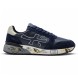 Мужские кроссовки Premiata 483 Leather/Suede Navy