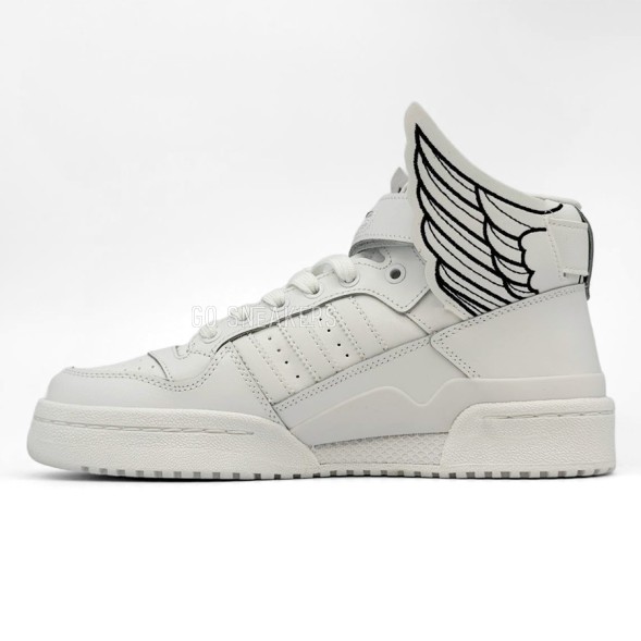Мужские кроссовки Adidas Forum Hi Wings 4.0 Jeremy Scott White