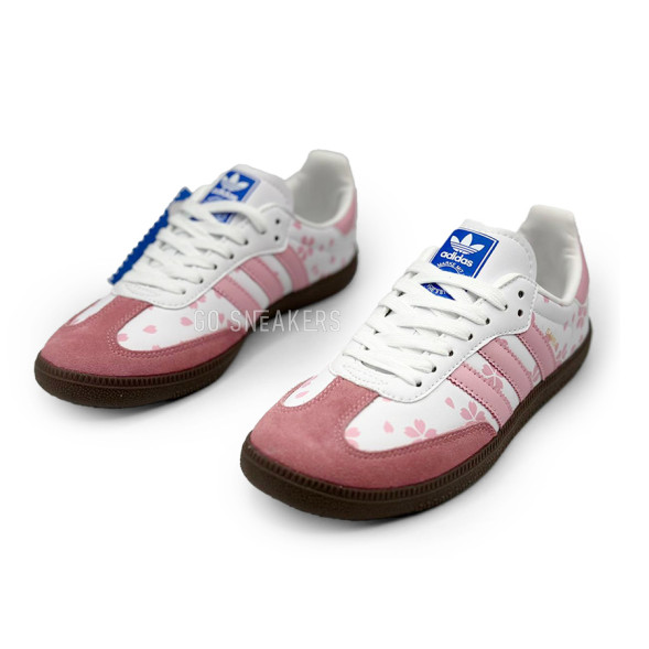 Женские кеды Adidas x Comme Des Gaarcons Samba OG Core White/Pink