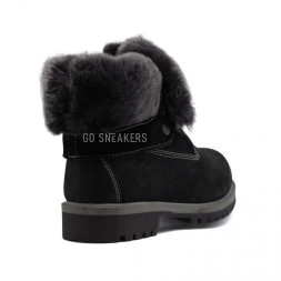 Женские ботинки с мехом Timberland Teddy Albina Black