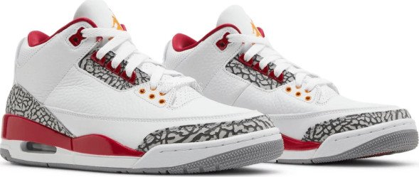 Унисекс кроссовки Nike Air Jordan 3 Retro &amp;#039;Cardinal Red&amp;#039;