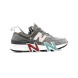 Женские кроссовки New Balance 574S Grey со сменными буквами