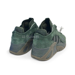 Adidas Y-3 Man High Suede Dark Green