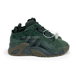 Adidas Y-3 Man High Suede Dark Green
