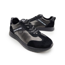 Calvin Klein Leather Suede Black