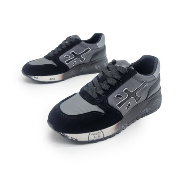 Мужские кроссовки Premiata 483 Black/Grey