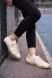 Женские кеды Golden Goose Super-Star Donna Con Foxing Sparkle Dorato
