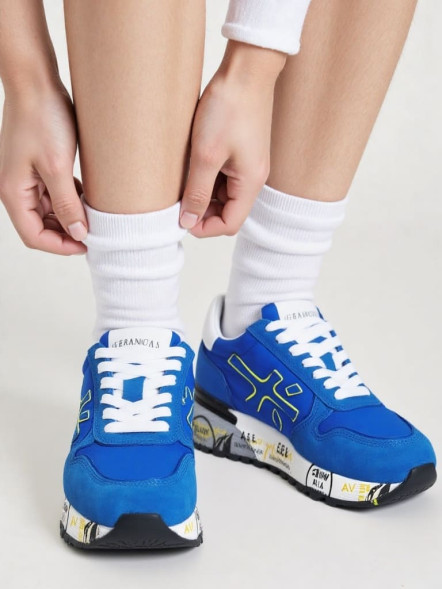 Мужские кроссовки Premiata 483 Blue