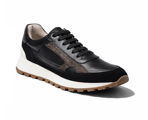 Женские кроссовки Brunello Cucinelli Sneakers Leather Black