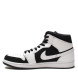 Унисекс кроссовки Nike Air Jordan 1 Mid White Black