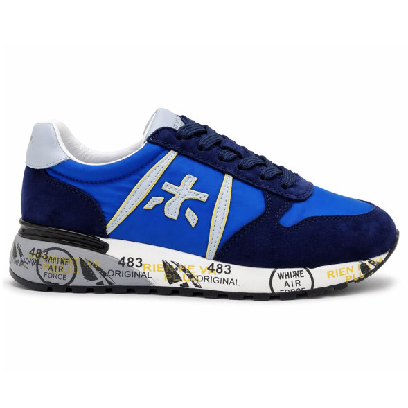 Мужские кроссовки Premiata 483 Navy/Blue