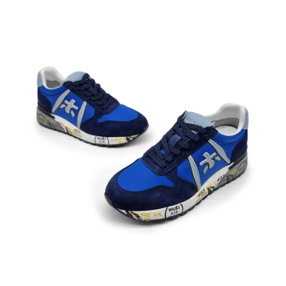 Мужские кроссовки Premiata 483 Navy/Blue