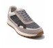 Женские кроссовки Brunello Cucinelli Suede Sneakers White/Grey