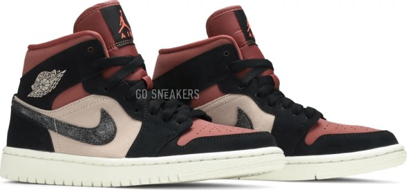 Унисекс кроссовки Nike Wmns Air Jordan 1 Mid &amp;#039;Canyon Rust&amp;#039;