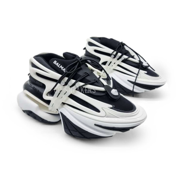 Унисекс кроссовки Balmain Unicorn Black/White