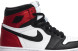Женские кроссовки Nike Wmns Air Jordan 1 Retro High &amp;#039;Satin Black Toe&amp;#039;