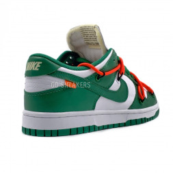 Off-White x Nike Dunk Low Pine Green