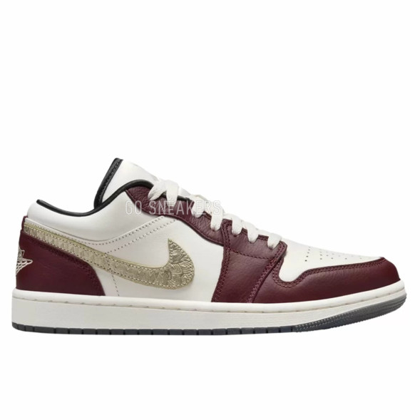 Унисекс кроссовки Nike Wmns Air Jordan 1 Low SE Year of the Dragon - Red