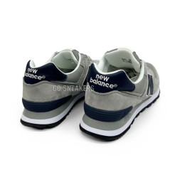 New Balance 574 Man Suede Grey