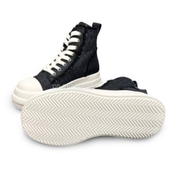 Chanel Winter Sneakers Black