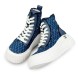 Женские зимние кеды Chanel Winter Sneakers Blue