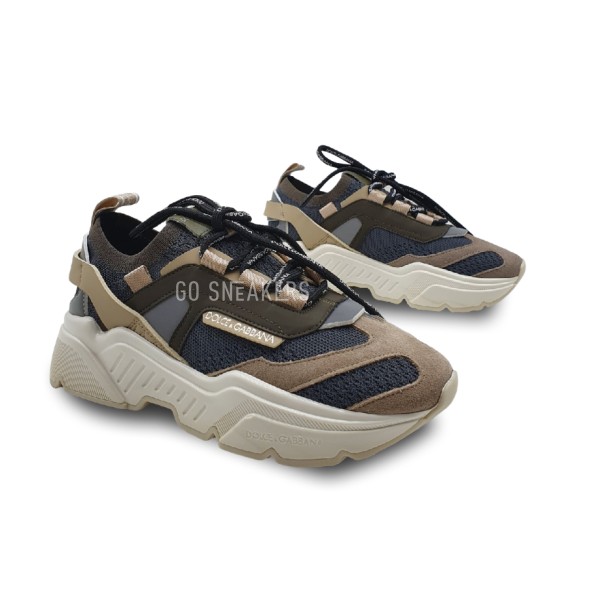 Женские кроссовки Dolce Gabbana Daymaster Brown