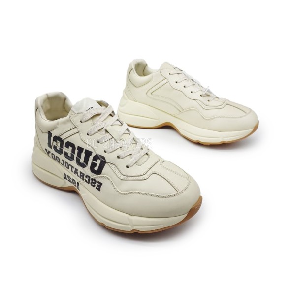 Женские кроссовки Gucci Rhyton &amp;quot;Eschatology&amp;quot; Sand