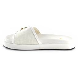 Fendi Slippers White
