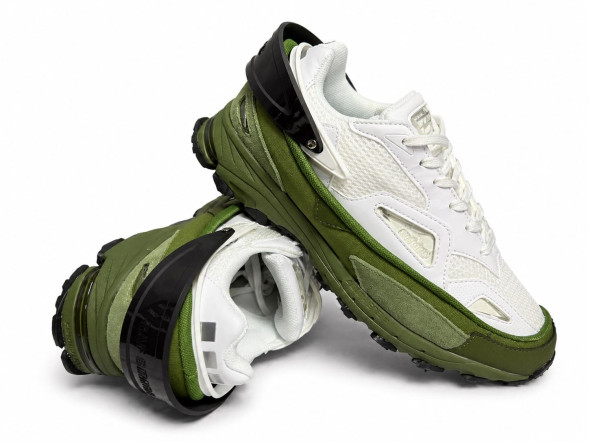 Мужские кроссовки Adidas Raf Simons Response Trail2 White/Green