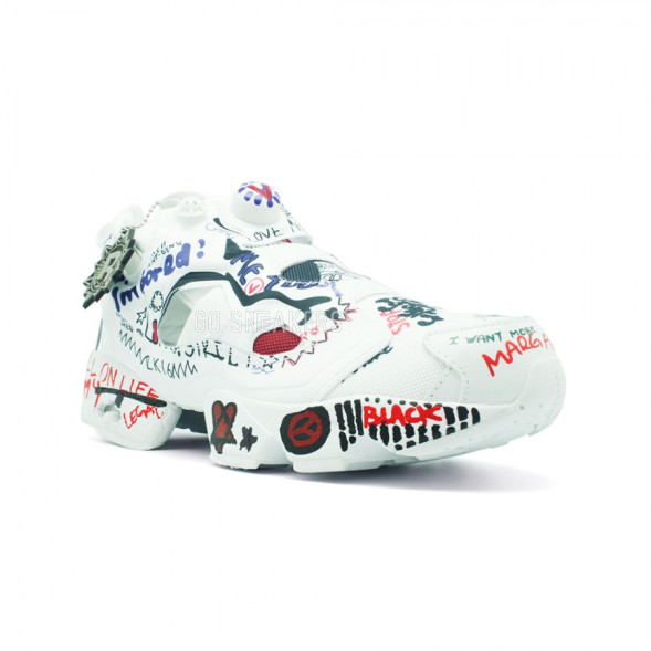 Женские кроссовки Vetements x Reebok Insta Pump Fury &amp;quot;Graffiti&amp;quot; 
