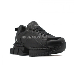 Женские кроссовки Dolce &amp;amp; Gabbana Super King Black