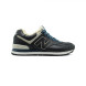 Мужские зимние кроссовки New Balance 574 Navy Leather
