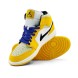 Унисекс кроссовки Nike Air Jordan 1 Retro Mid Yellow/Mint Force
