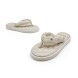 Женские шлепки Chanel 5 Flip-flops White