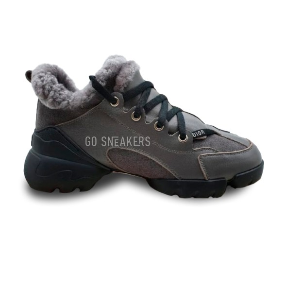 Женские зимние кроссовки Dior D-Connect Grey