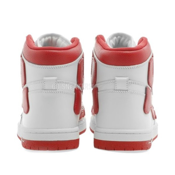 Унисекс кроссовки Amiri Skel Top High White Red