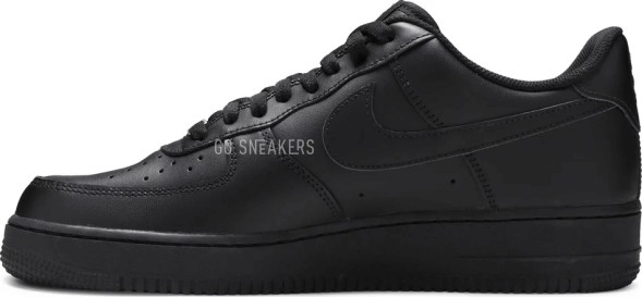 Унисекс кроссовки Nike Air Force 1 &amp;#039;07 &amp;#039;Triple Black&amp;#039;