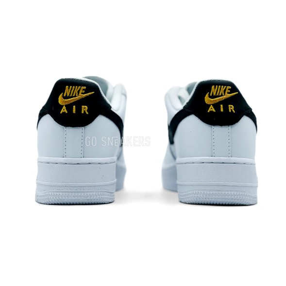 Унисекс кроссовки Nike Air Force 1 Low White/Black/Gold