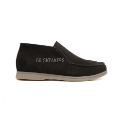Loro Piana Open Walk Chocolate Suede