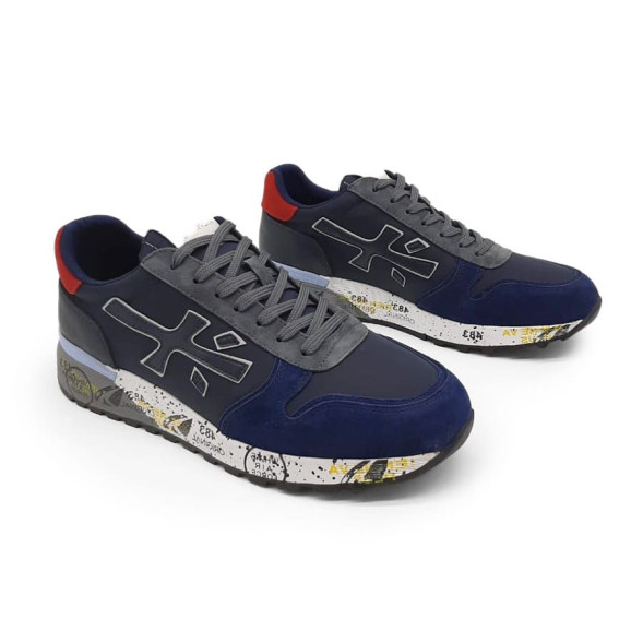 Мужские кроссовки Premiata Black/Navy