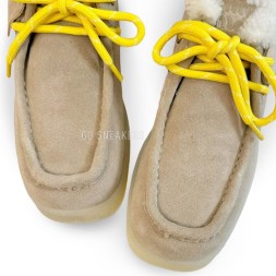 Miu-Miu Chukka Platform Sand