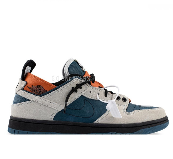 Унисекс кроссовки Nike Dunk Low Nike Sb Pro Grey Ink Green