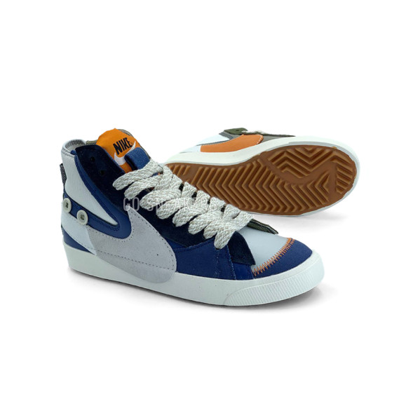 Унисекс кроссовки Nike SB Blazer Mid Navy/White