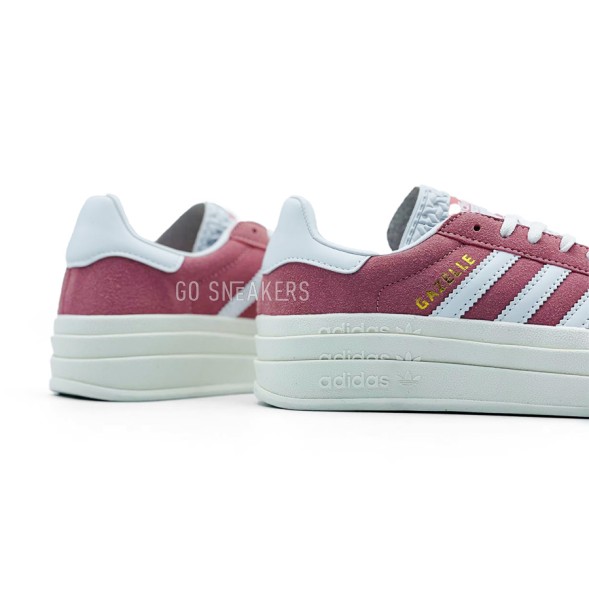 Унисекс кроссовки Adidas Gazelle Suede Platform Coral